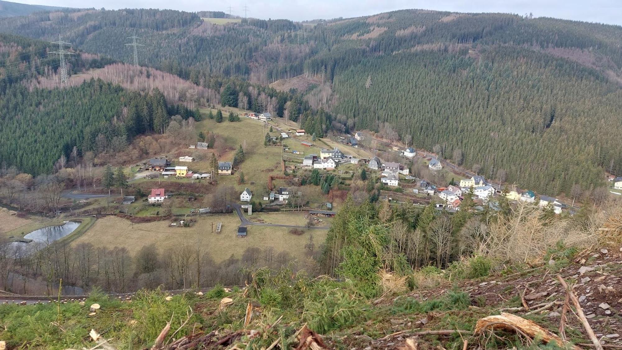Ferienwohnung Berndt Oberweißbach 外观 照片